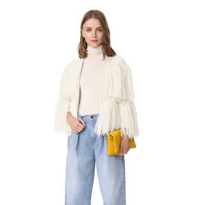 Rachel Antonoff Cece Fringe Cardigan